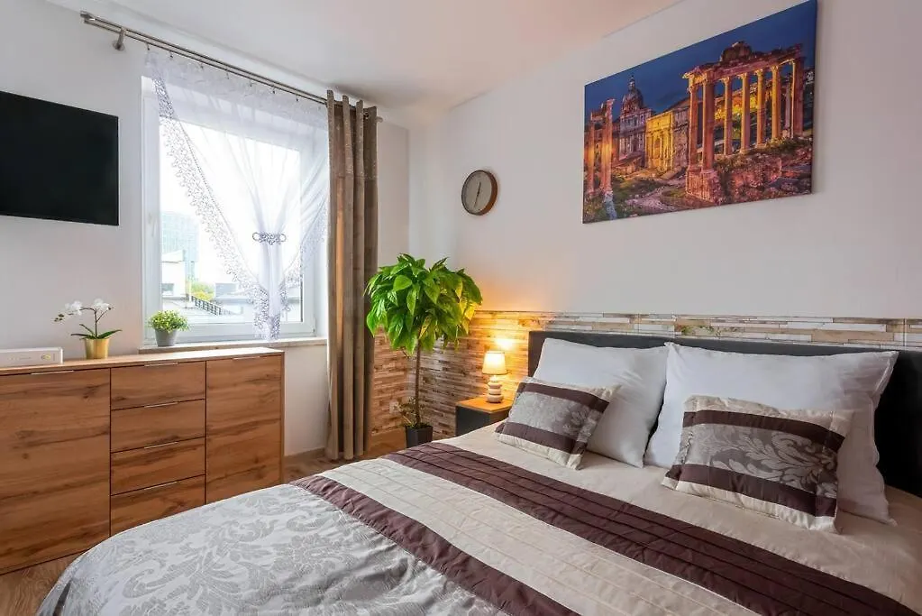Ap. Olimpia 1 Pok. 2 Osoby, Downtown, Free Parking Apartment Krakow